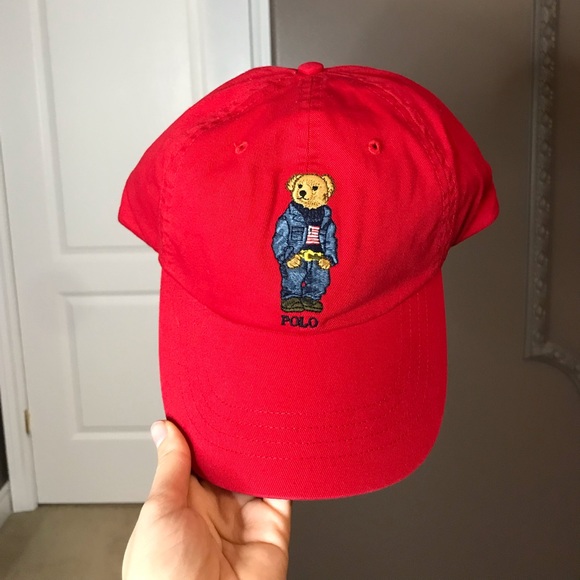 Polo Ralph Lauren Polo Bear Red Cap